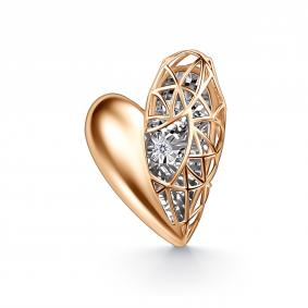 Золотая подвеска GRIGORIEV Г03-11-51309-11-00-1 с бриллиантом Г03-11-51309-11-00-1 фото