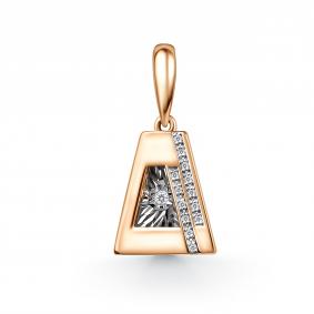 Золотая подвеска GRIGORIEV Г03-11-51323-31-00 с бриллиантом Г03-11-51323-31-00 фото