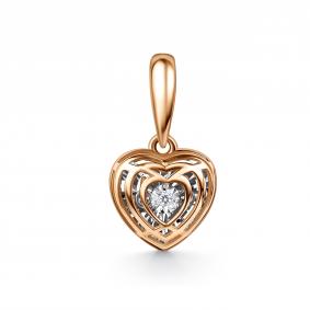 Золотая подвеска GRIGORIEV с танцующим бриллиантом Г03-11-51387-11-00 Г03-11-51387-11-00 фото