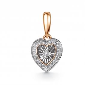 Золотая подвеска GRIGORIEV с танцующим бриллиантом Г03-11-51389-31-00 Г03-11-51389-31-00 фото