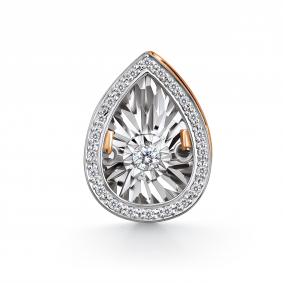 Золотая подвеска GRIGORIEV Г03-11-5497-31-00-1 с бриллиантом Г03-11-5497-31-00-1 фото