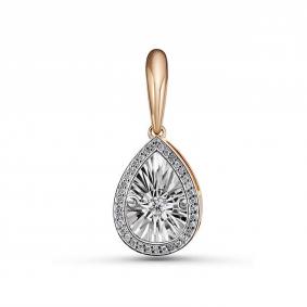 Золотая подвеска GRIGORIEV Г03-11-5497-31-00 с бриллиантом Г03-11-5497-31-00 фото