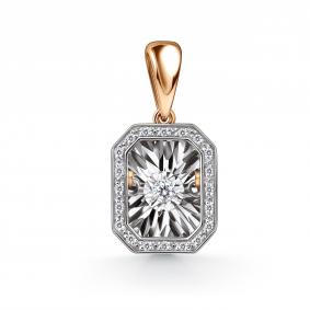 Золотая подвеска GRIGORIEV Г03-11-5629-11-00 с бриллиантом Г03-11-5629-11-00 фото