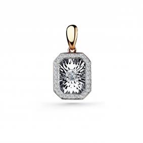 Золотая подвеска GRIGORIEV Г03-11-5629-31-00 с бриллиантом Г03-11-5629-31-00 фото