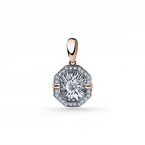 Золотая подвеска GRIGORIEV Г03-11-5630-31-00 с бриллиантом Г03-11-5630-31-00 фото