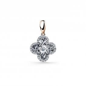 Золотая подвеска GRIGORIEV Г03-11-5675-11-00 с бриллиантом Г03-11-5675-11-00 фото