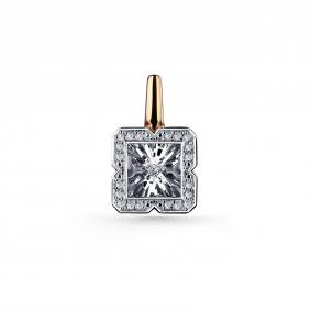 Золотая подвеска GRIGORIEV Г03-11-5889-31-00-1 с бриллиантом Г03-11-5889-31-00-1 фото