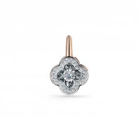 Золотая подвеска GRIGORIEV Г03-11-5891-31-00-1 с бриллиантом Г03-11-5891-31-00-1 фото