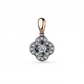 Золотая подвеска GRIGORIEV Г03-11-5891-31-00 с бриллиантом Г03-11-5891-31-00 фото