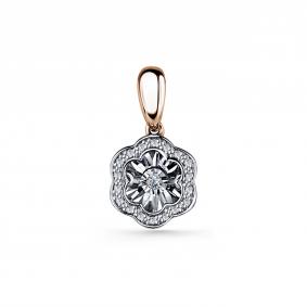 Золотая подвеска GRIGORIEV Г03-11-5892-31-00 с бриллиантом Г03-11-5892-31-00 фото