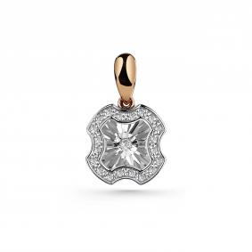 Золотая подвеска GRIGORIEV Г03-11-5893-31-00 с бриллиантом Г03-11-5893-31-00 фото