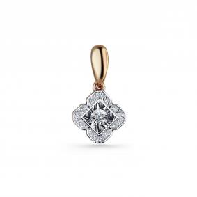 Золотая подвеска GRIGORIEV Г03-11-5904-31-00 с бриллиантом Г03-11-5904-31-00 фото