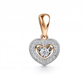 Золотая подвеска GRIGORIEV Г03-11-5911-31-00 с бриллиантом Г03-11-5911-31-00 фото