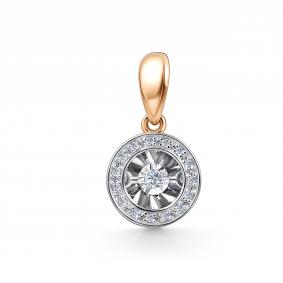 Золотая подвеска GRIGORIEV Г03-11-5994-31-00 с бриллиантом Г03-11-5994-31-00 фото