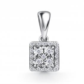 Подвеска из белого золота GRIGORIEV Г03-12-51108-31-00 с бриллиантом Г03-12-51108-31-00 фото