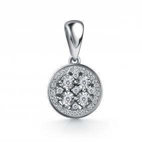Подвеска из белого золота GRIGORIEV Г03-12-51150-31-00 с бриллиантом Г03-12-51150-31-00 фото