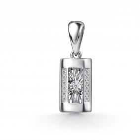 Подвеска из белого золота GRIGORIEV Г03-12-51253-31-00 с бриллиантом Г03-12-51253-31-00 фото