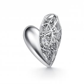 Подвеска из белого золота GRIGORIEV Г03-12-51309-11-00-1 с бриллиантом Г03-12-51309-11-00-1 фото