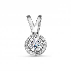 Подвеска из белого золота GRIGORIEV Г03-12-5348-31-00 с бриллиантом Г03-12-5348-31-00 фото