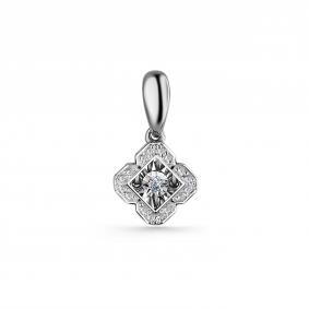 Подвеска из белого золота GRIGORIEV Г03-12-5904-31-00 с бриллиантом Г03-12-5904-31-00 фото