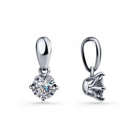 Подвеска из белого золота GRIGORIEV Г03-12-6014-11-00-1-25 с бриллиантом Г03-12-6014-11-00-1-25 фото