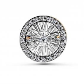 Подвеска из лимонного золота GRIGORIEV Г03-13-5478-31-00 с бриллиантом Г03-13-5478-31-00 фото