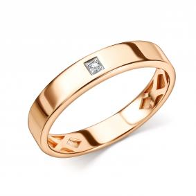 Золотое кольцо GRIGORIEV Г04-11-01182-11-00 с бриллиантом Г04-11-01182-11-00 фото