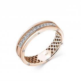 Золотое кольцо GRIGORIEV Г04-11-0917-21-00 с бриллиантом Г04-11-0917-21-00 фото