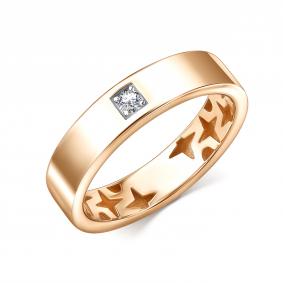 Золотое кольцо GRIGORIEV Г04-11-0991-11-00 с бриллиантом Г04-11-0991-11-00 фото