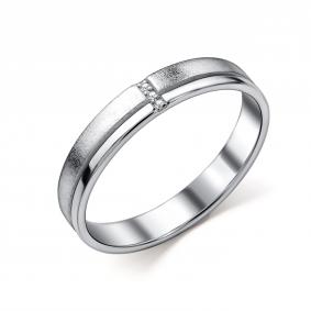 Кольцо из белого золота GRIGORIEV Г04-12-01287-21-00-2 с бриллиантом Г04-12-01287-21-00-2 фото