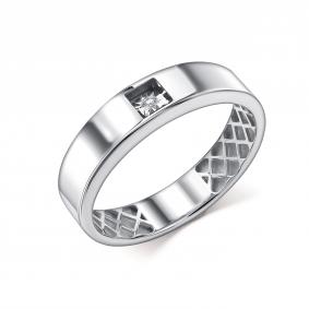 Кольцо из белого золота GRIGORIEV Г04-12-51239-11-00 с бриллиантом Г04-12-51239-11-00 фото