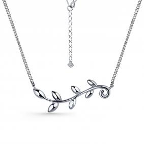 Г08-10-0849-41-00-1 Колье из серебра с фианитом Серебро 925° Г08-10-0849-41-00-1 фото