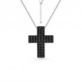 Г08-10-0877-43-00-1 Колье из серебра с фианитом Серебро 925° Г08-10-0877-43-00-1 фото