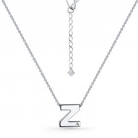 Г08-10-0975-41-00-10 Колье из серебра с фианитом Серебро 925° Г08-10-0975-41-00-10 фото