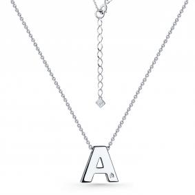 Г08-10-0975-41-00 Колье из серебра с фианитом Серебро 925° Г08-10-0975-41-00 фото