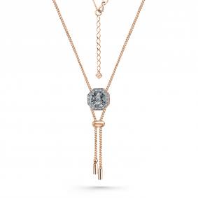 Г08-11-5628-31-00-2 Колье из красного золота с бриллиантом Золото 585° (красное) Г08-11-5628-31-00-2 фото