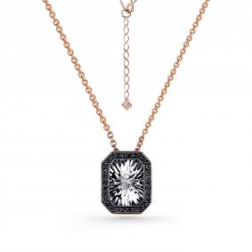 Г08-11-5629-33-00 Колье из красного золота с бриллиантом Золото 585° (красное) Г08-11-5629-33-00 фото