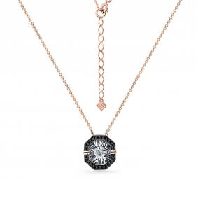 Г08-11-5630-33-00 Колье из красного золота с бриллиантом Золото 585° (красное) Г08-11-5630-33-00 фото