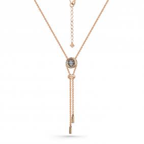 Г08-11-5743-31-00-2 Колье из красного золота с бриллиантом Золото 585° (красное) Г08-11-5743-31-00-2 фото