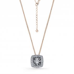 Г08-11-5894-31-00 Колье из красного золота с бриллиантом Золото 585° (красное) Г08-11-5894-31-00 фото