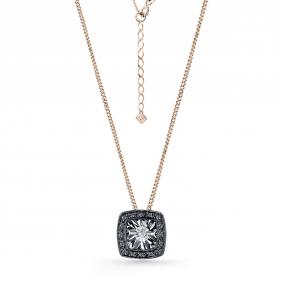 Г08-11-5894-33-00 Колье из красного золота с бриллиантом Золото 585° (красное) Г08-11-5894-33-00 фото