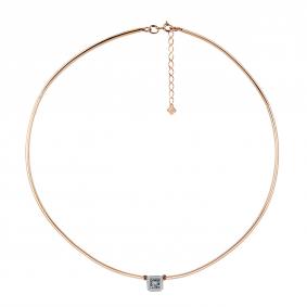 Г08-11-5903-31-00-1 Колье из красного золота с бриллиантом Золото 585° (красное) Г08-11-5903-31-00-1 фото