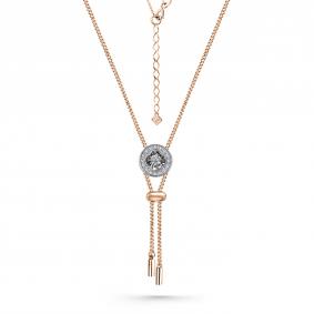 Г08-11-5923-31-00-2 Колье из красного золота с бриллиантом Золото 585° (красное) Г08-11-5923-31-00-2 фото