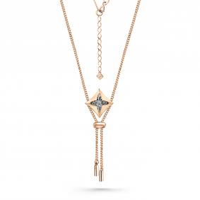 Г08-11-5958-31-00-2 Колье из красного золота с бриллиантом Золото 585° (красное) Г08-11-5958-31-00-2 фото