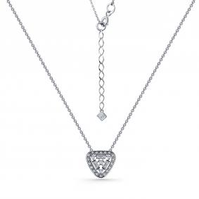 Колье из белого золота GRIGORIEV с танцующим бриллиантом Г08-12-01050-31-00 Г08-12-01050-31-00 фото