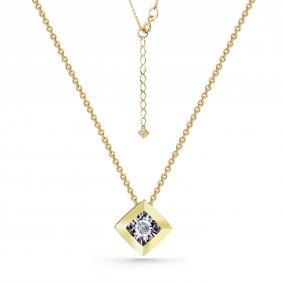 Из лимонного золота GRIGORIEV Г08-13-5737-31-00 с бриллиантом Г08-13-5737-31-00 фото