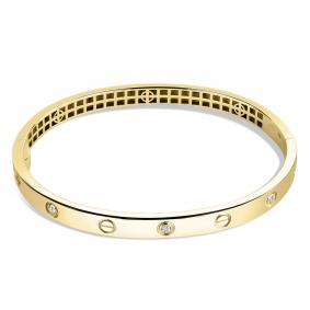 Браслет из лимонного золота GRIGORIEV Г09-03-0562-11-00 с бриллиантом Г09-03-0562-11-00 фото