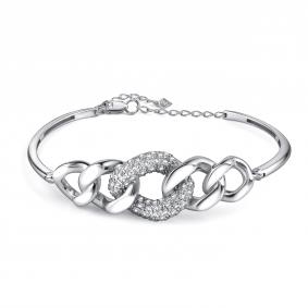Серебряный браслет GRIGORIEV Г09-10-01019-41-00 с фианитом Г09-10-01019-41-00 фото