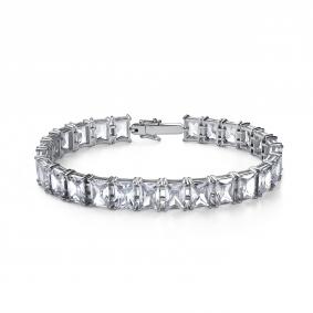 Серебряный браслет GRIGORIEV Г09-10-01093-41-00 с фианитом Г09-10-01093-41-00 фото