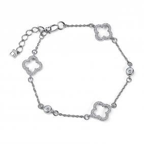 Серебряный браслет GRIGORIEV Г09-10-01310-41-00-1 с фианитом Г09-10-01310-41-00-1 фото